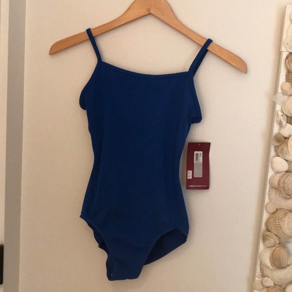 Mirella royal blue leotard